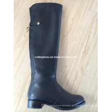 Botas femininas sexy de salto alto para senhora de moda